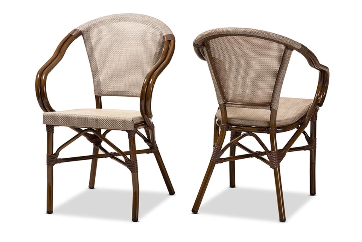 Baxton Studio Joana Dining Arm Chair