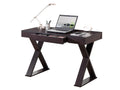 Techni Mobili Trendy Writing Desk With Drawer, Espresso