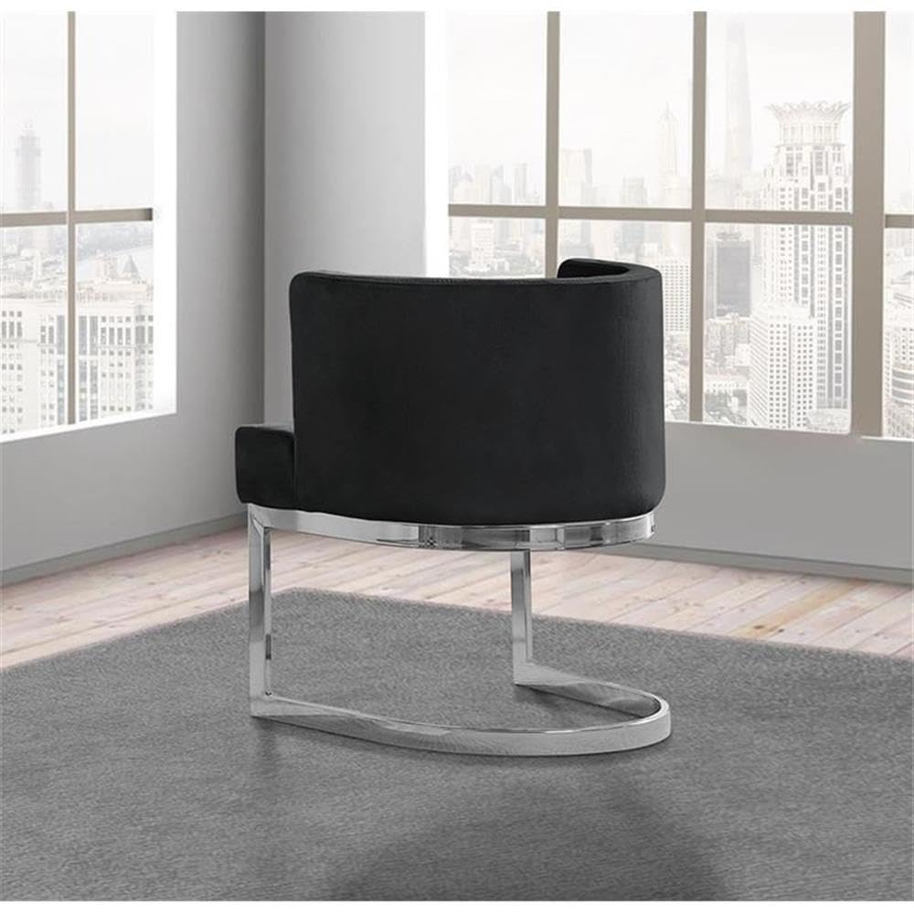 Best Quality Furniture Side Chair, Black
