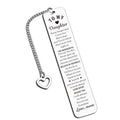 Valentine'S Day Gifts For Teen Girls 16-18 - Inspirational Bookmark To My Daughter Gifts, 16Th 18Th 21St Birthday Gifts For Daug
