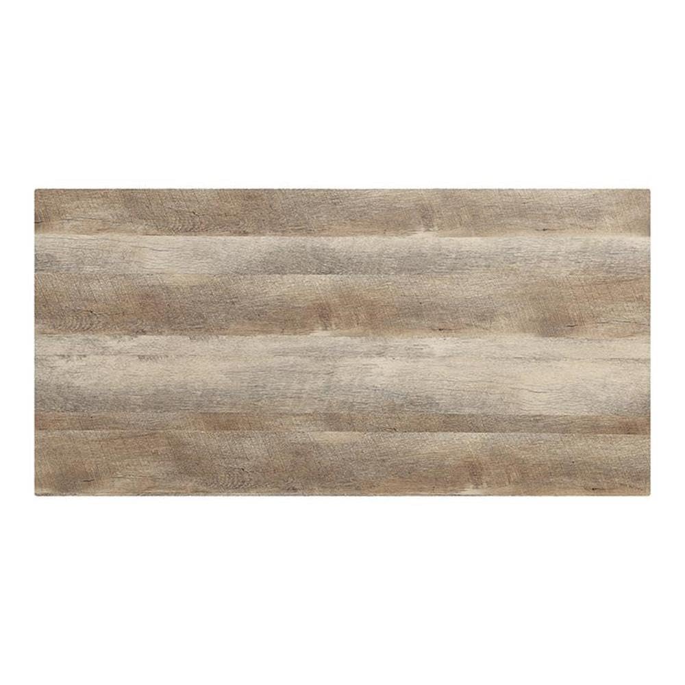 Acme Brantley 2-Drawer Wooden Coffee Table in Oak and Sandy Black