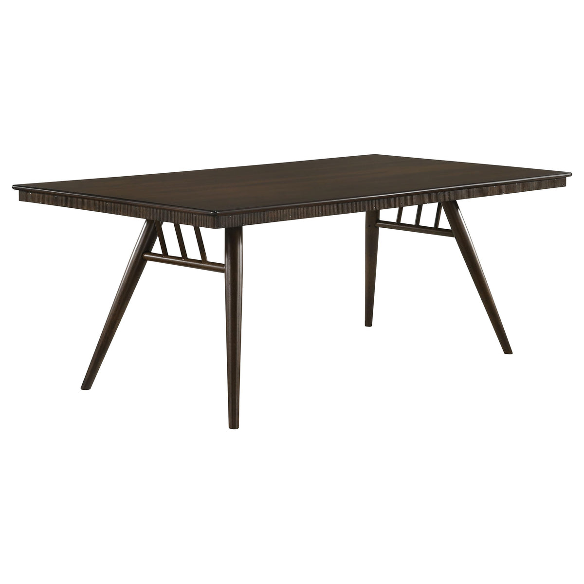 Coaster Home Furnishings Wes Rectangular Dining Table Dark Walnut