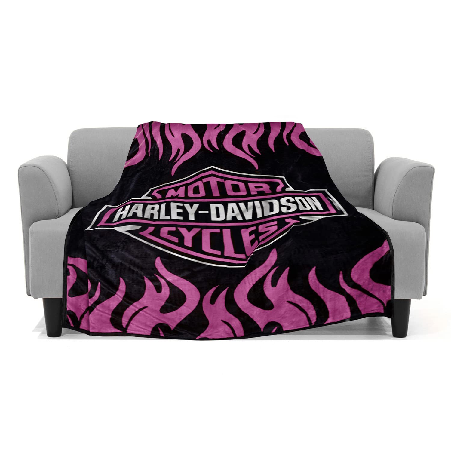 Elegant Comfort Ultra Soft Full/Queen Throw Blanket, Reversible Flannel, Cozy And Plush- All Season Lightweight Decorative Blank