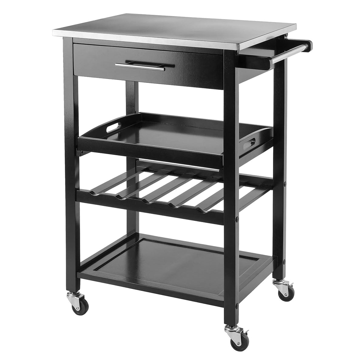 Winsome Anthony Kitchen Cart Stainless Steel Top (20326)