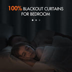 Miulee 100% Blackout Curtains 84 Inches Long Linen Curtains & Drapes For Bedroom Back Tab Living Room Darkening Full Black Out Window Curtain Panels Rod Pocket, Slate Blue, 2 Panels Set
