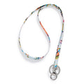 Vera Bradley Women'S Cotton Breakaway Lanyard, Sea Air Floral - Recycled Cotton, One Size