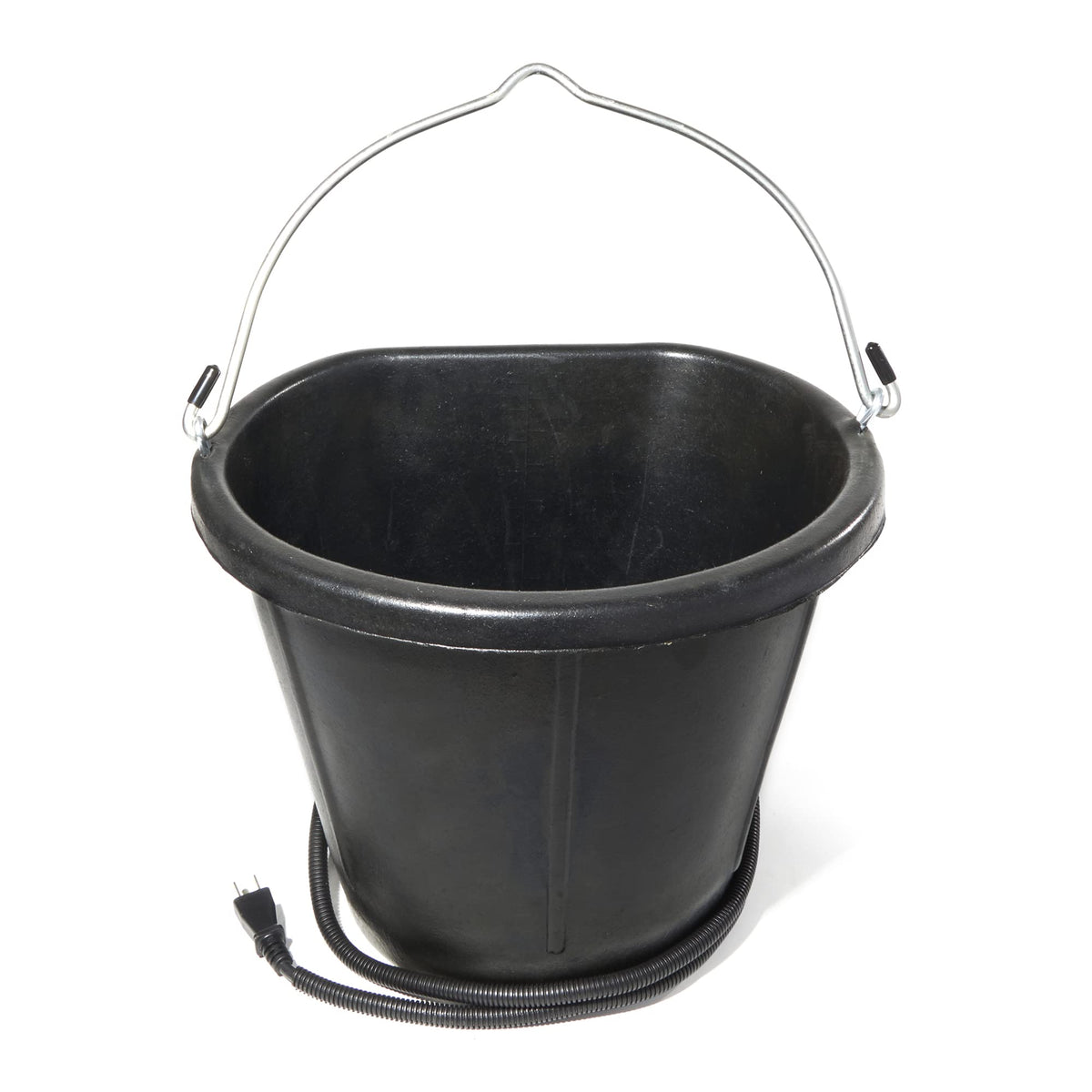 Farm Innovators Fb-15R 4.5 Gallon Rubber 90 Watt Heated Bucket W/Built In Thermostat To Resist Cold