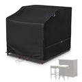 Loenel Patio Bar Set Cover - 41'L X 38'W X 40'H Heavy Duty Waterproof 600D Oxford Fabric, Windproof Buckles & Adjustable Stra