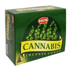 Cannabis Incense Cones And Cone Incense Burner Bundle Insence Insense Hem Incense