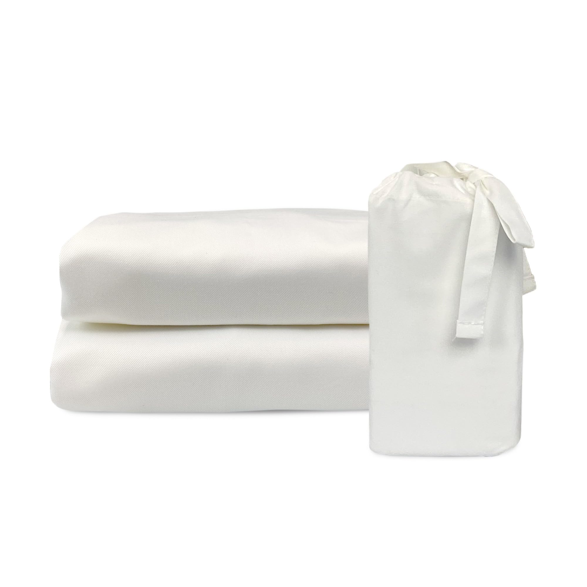 Bedvoyage Ultra Soft Standard Pillowcase Set, Cooling & Breathable, Gentle To Skin And Hair, Viscose Derived From Bamboo And Cot