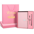 Sayglossy New Employee Welcome to The Team Gift Sets Notebook and Pen Welcome to The Team Box Employee Appreciation Gift Sets fo
