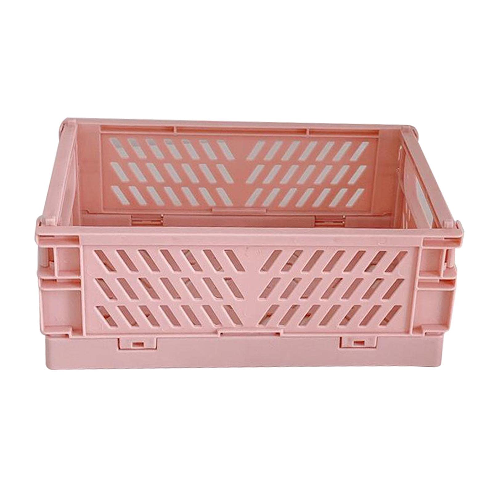 Ecomistiq Small Storage Basket Bin Desktop Organiser Multiuse Sundries Holder Pink|Shelf Baskets|Storage Baskets|Boxes, Baskets 