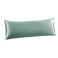 Cobedzy Sage Green Satin Pillowcase For Hair And Skin, Cooling 20X54 Body Pillowcase Soft Pillow Case Body Size Silky Body Pillo