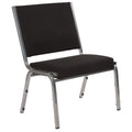 Flash Furniture Bariatric Chairs, 1 Pack, Black Fabric