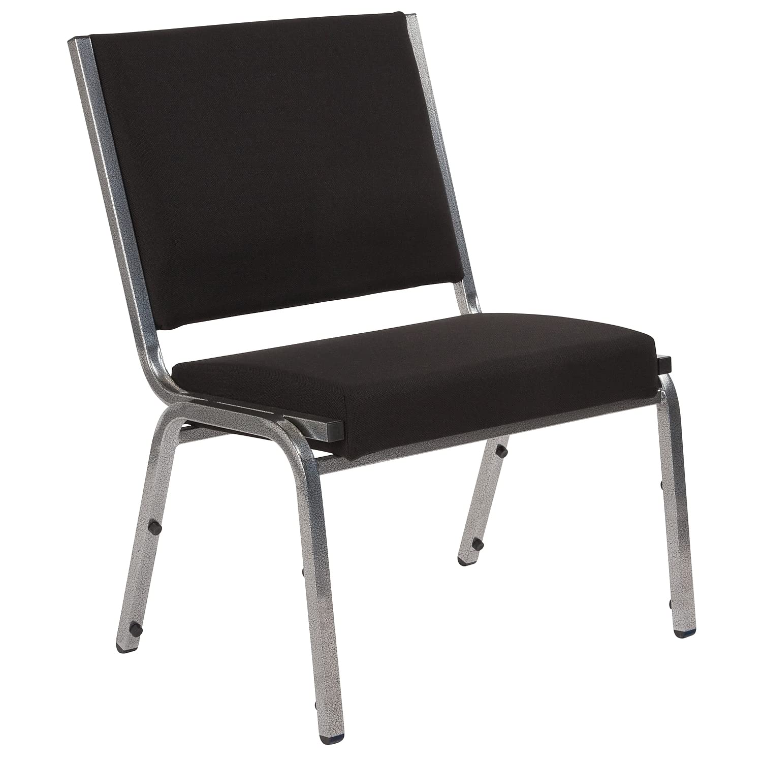 Flash Furniture Bariatric Chairs, 1 Pack, Black Fabric