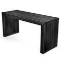 Aprtat Bamboo Dining Bench, 35 Inch Farmhouse Decor Indoor Kitchen Table Bench, Entryway Shoe Rack Bench, Outdoor Bench, Solid Bamboo Benches For Living Room, Hallway, Bedroom, Bathroom