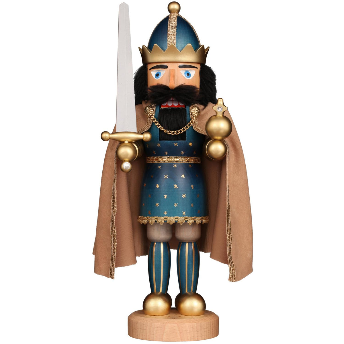 Christian Ulbricht Nutcracker - Emperor - 16.75&quot; H X 6&quot; W X 5.25&quot; D