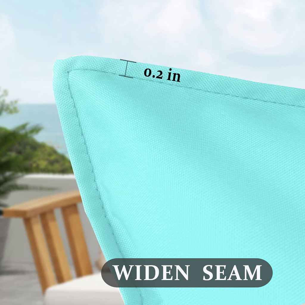 Sofjagetq Pack Of 2 Outdoor Waterproof Throw Pillow Covers Durable Vibrant Decorative Outdoor Pillows Cushion Case Pillow Shell