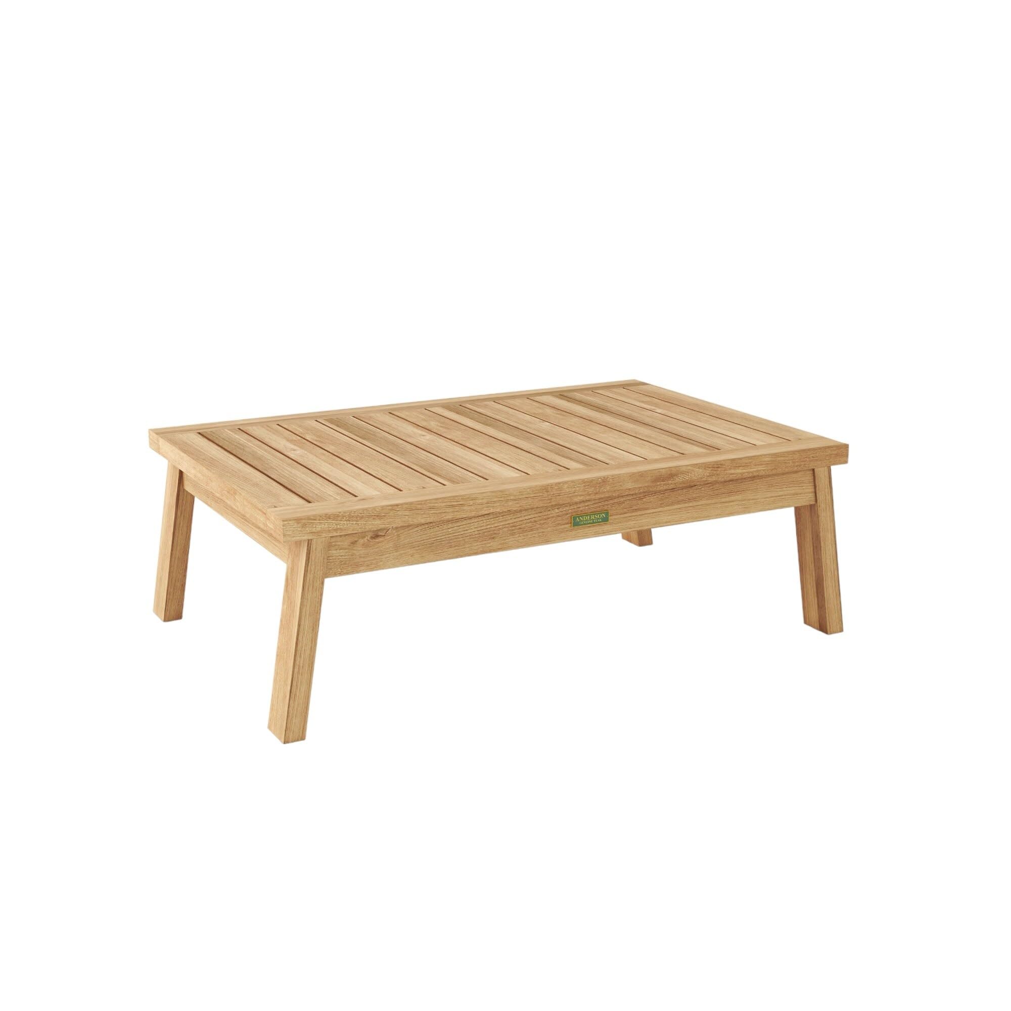 Anderson Teak Palermo Rectangular Coffee Table - Thumbnail 3