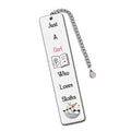 Sloths Bookmarks Cute Bestie Women Teens Distance Accompany Just A Girl Who Loves Sloths Daughter Sister Niece Friend Accessory