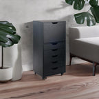 Ergode Wood Halifax 5-Drawer High Cabinet - Stylish & Versatile Home Storage