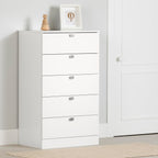 South Shore Furniture Spark 5-Drawer Chest, Pure White