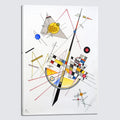 Wieco Art Canvas Prints Delicate Tension #85, 1923 by Wassily Kandinsky Abstract Classic Art Reproductions Gallery Wrapped Canva