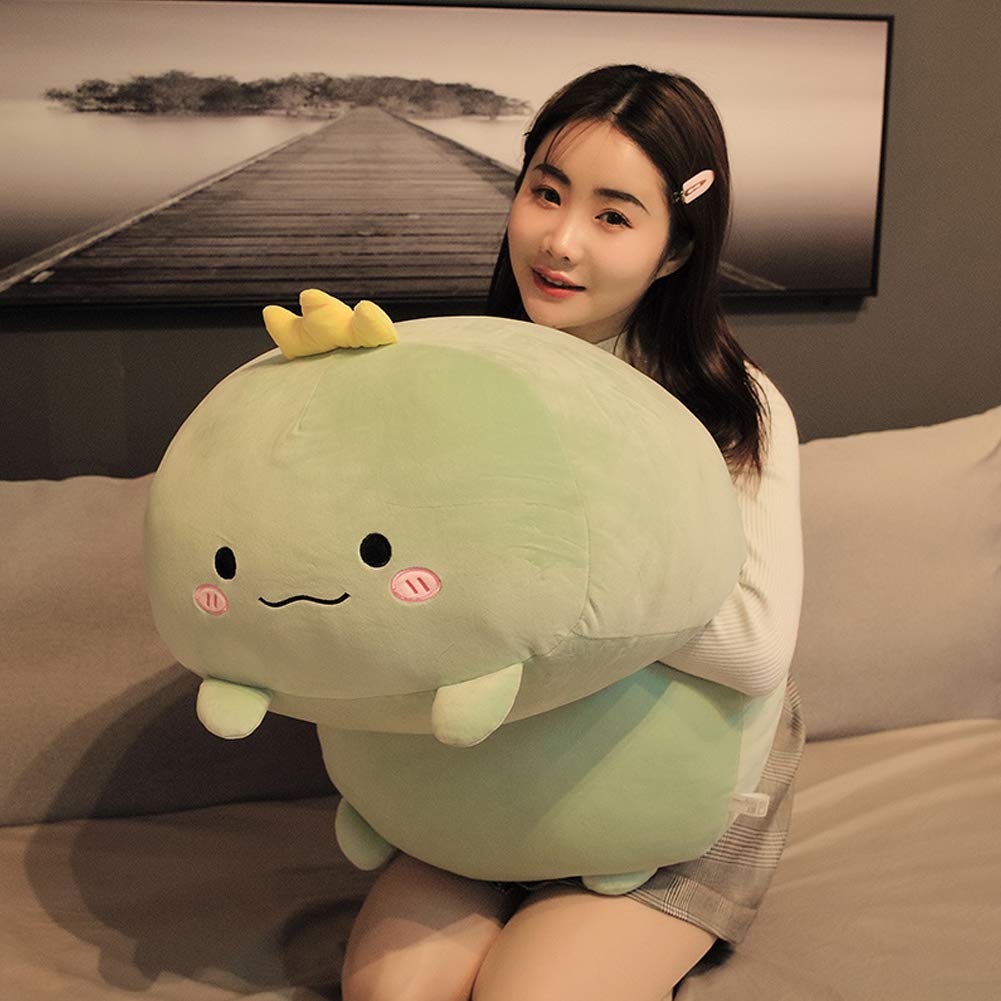 Jensquaify Dinosaur Plush Hugging Pillow, Dinosaur Stuffed Animals Toys Soft Body Pillow, 23.6'