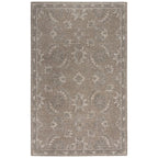 Peace 8'9" X 11'9" Floral Brown/Brown Hand-Tufted Area Rug