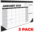 Sproutbrite 18 Month Calendar - 17' X 11.5' Medium Size Desk Calendar 2025-2026, Desktop Monthly Planner With To-Do List And N