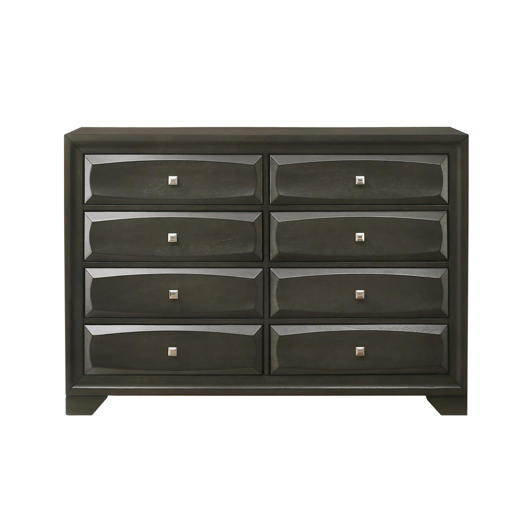 Acme Soteris 8 Drawer Dresser in Antique Gray