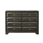 Acme Soteris 8 Drawer Dresser in Antique Gray