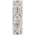 SAFAVIEH Madison Collection Runner Rug - 2'3'' x 16', Cream & Silver, Boho Chic Glam Paisley Design, Non-Shedding & Easy Care, I
