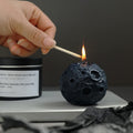 Moon Shaped Scented Candle,100G Aroma Soy Wax Decorative Galaxy Series Candle for Table Photo Prop Birthday Gift,Prefect for Med