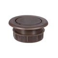 Suq I Ome 2 Inch Outdoor Patio Thick Parasol Umbrella Hole Ring Plug And Cap Set, For Parasol Umbrella Table Hole Cover Insert(Dark Brown)