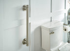 Moen Yg6424Bn Bathroom Safety 24-Inch Stainless Steel Traditional Bathroom Grab Bar, Brushed Nickel
