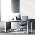 Floortex Glaciermat Heavy Duty Glass Chair Mat for Hard Floors & Carpets - 36 x 48