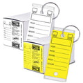 Versa-Tags Two Packs Of 250 Dealership Key Tags Bulk - Genuine Versa-Tag Key Tags, Self-Protecting, 2 Boxes,Car Key Tags With Ri