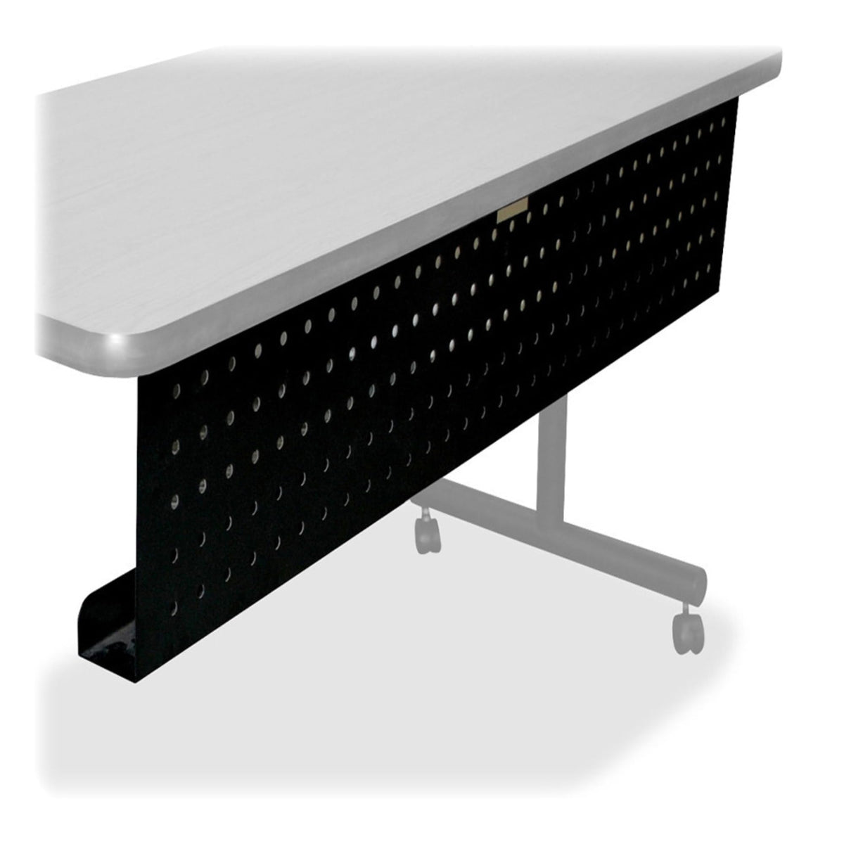 Lorell Rectangular Training Table Modesty Panel