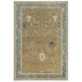 Muse 9' X 12' Abstract Taupe/Gray/Brown/Blue/Gray Hand Knotted Area Rug