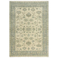 Abby 8' X 10' Traditional Ivory/Blue/Beige/Gray Hand Knotted Area Rug