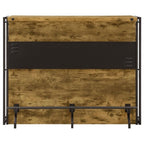 Coaster Furniture Home Bar Cabinet Wine Storage Unit Dark Bronze 130071
