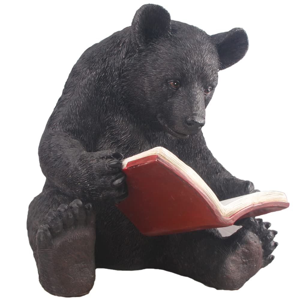 Hi-Line Gift Bear Reading A Book