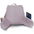 Nestl Reading Pillow For Kids, Small Bed Pillow, Back Pillow For Sitting In Bed, Memory Foam Chair Pillow, Reading & Bed Rest Pillows, Dusty Purple Back Pillow For Bed, Arm Pillow With Pockets