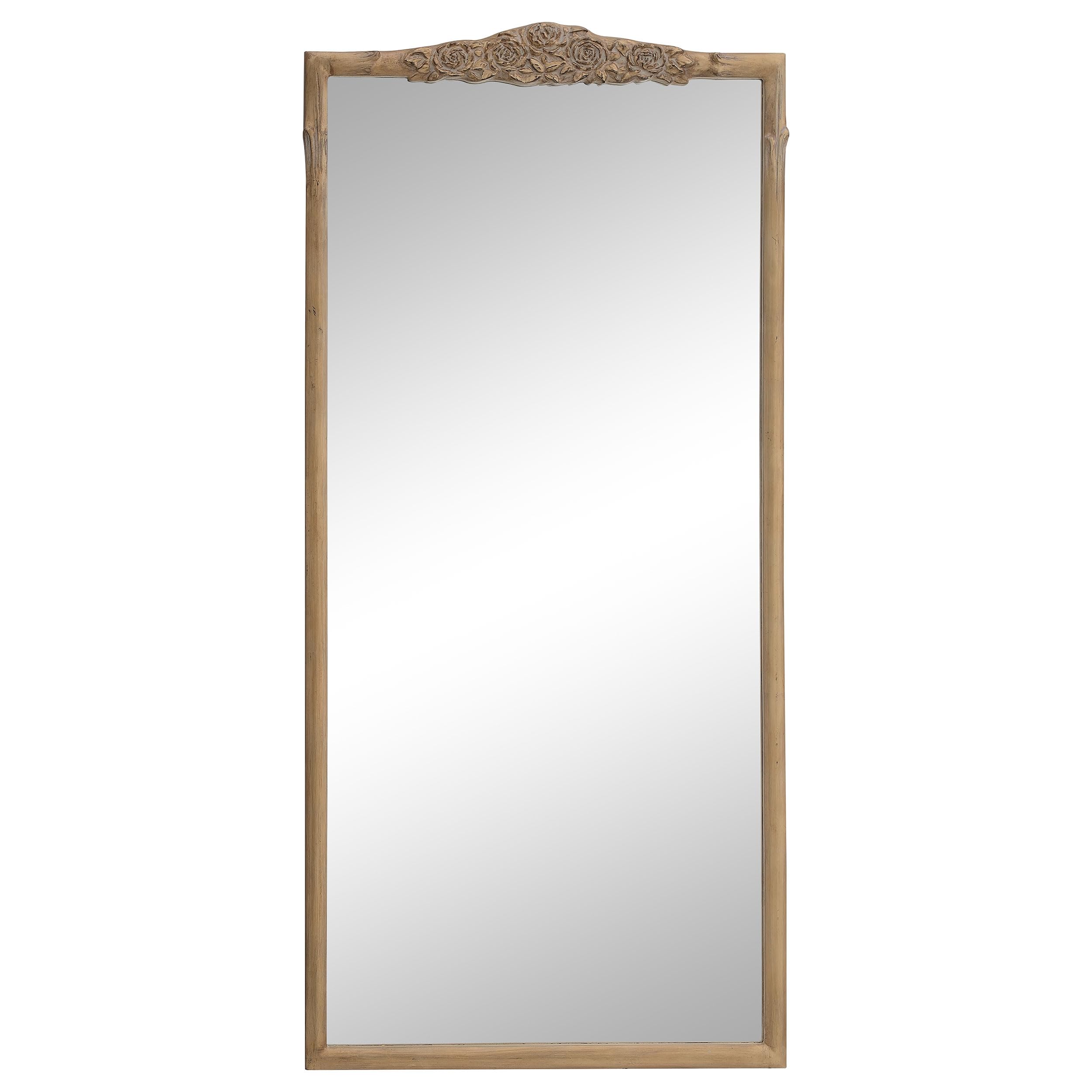 Coaster Sylvie Floor Mirror, Vintage Gold