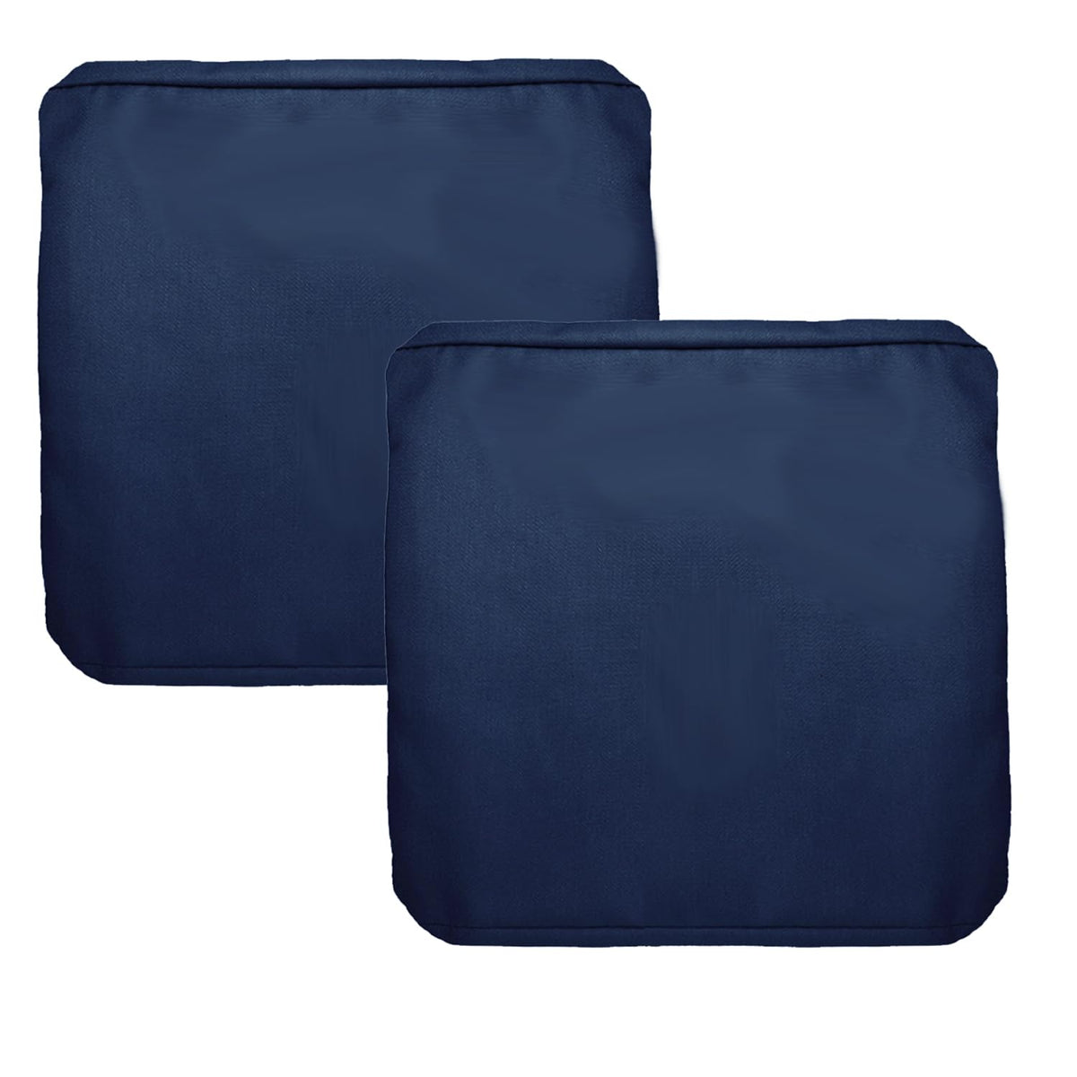 Flymei Patio Cushion Covers 27X25X5 Waterproof Outdoor Cushion Cover Replacement 2Packs Outdoor Seat Cushion Slipcover For Ratta