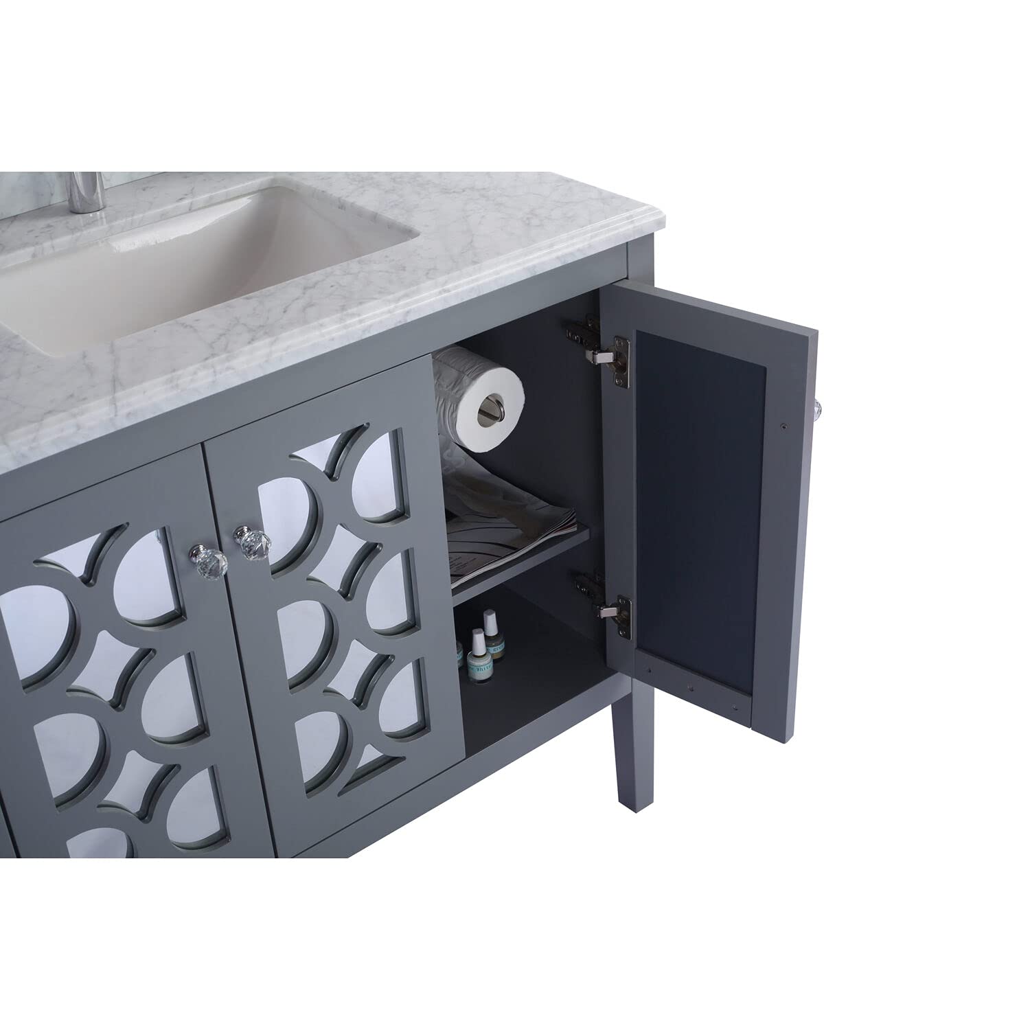 Laviva Mediterraneo 36 Grey Cabinet - Thumbnail 3
