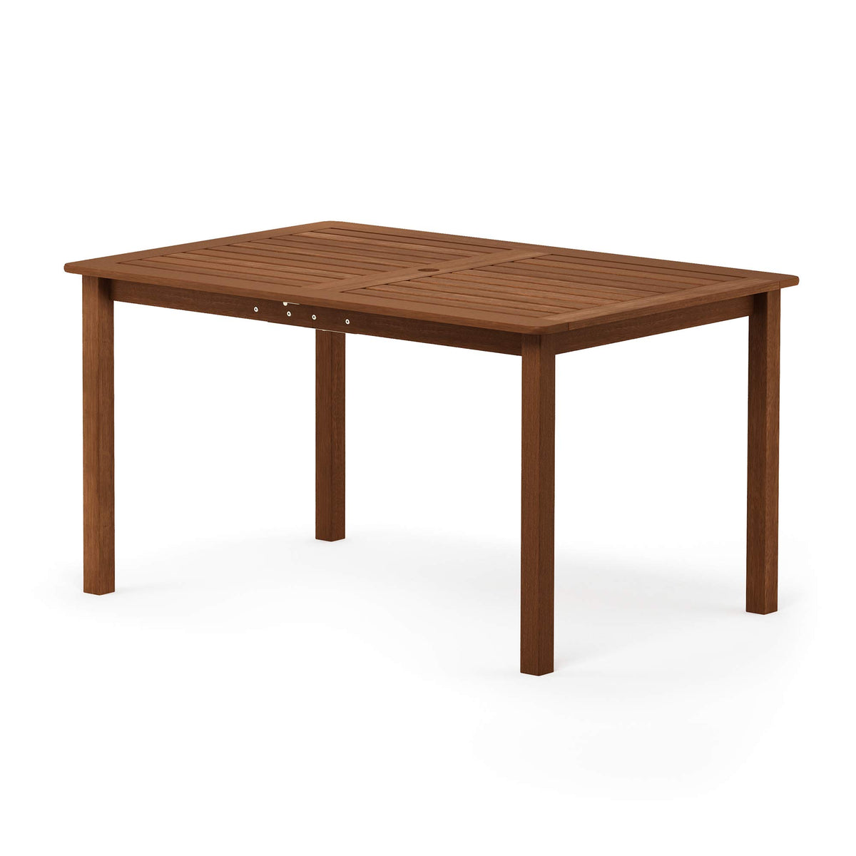 Furinno Tioman Outdoor Dining Table, Natural 35.5'D X 59.0'W X 29.0'H