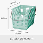 Like-It Scb-6 Daily Use Inside Or Outside. Movable Handles Make It Easy To Carry Around | Portable Large Basket For Kitchen, Lau