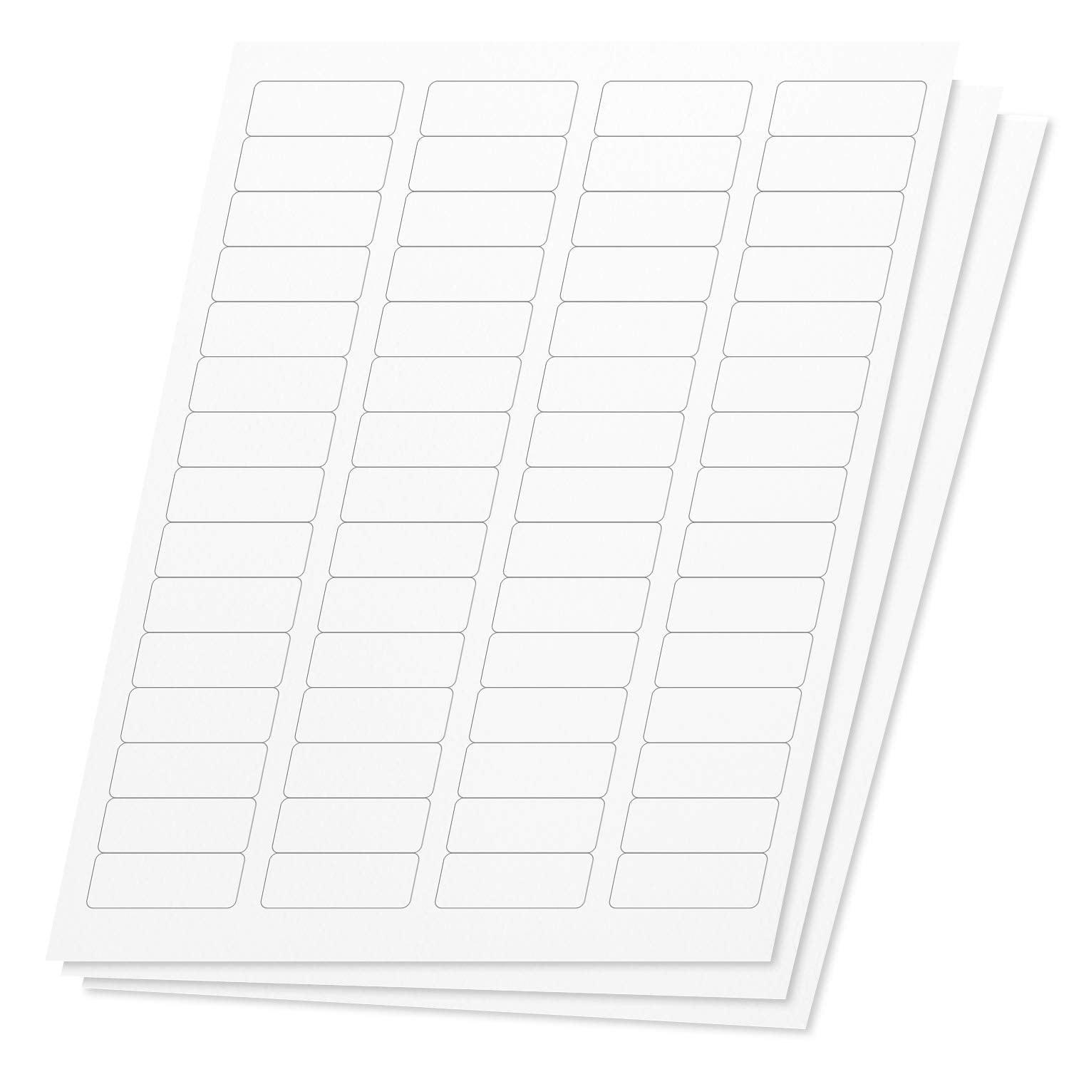 Officesmartlabels 1.75 X 0.66 Inch Full Sheet Shipping Labels For Laser & Inkjet Printers, 1.75 X 0.66 Inch, 60 Per Sheet, White